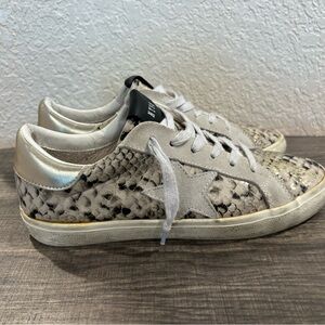 Steve Madden Women's Snake Print Sneakers